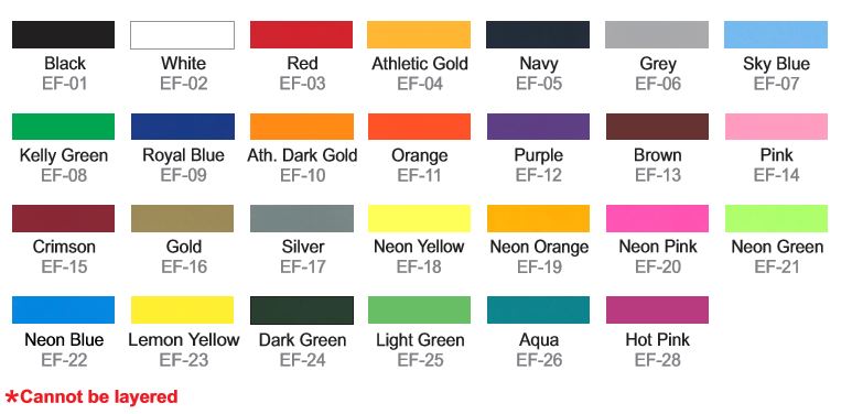 All Colors EconomyFlex from Specialty Materials