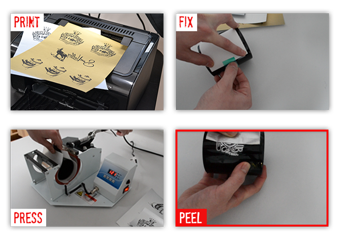 Process steps for FOREVER multi-trans silver and gold for hard surfaces