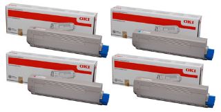 Picture of OKI pro920WT Toner Cartridges and Drums