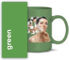 Picture of 11oz Matte Lime Green Mugs