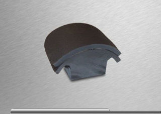 Cap 3" x 5" Youth Curved Form is Compatible with DK7, DK7T, DC-CAP.