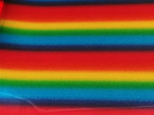 Picture of 19.5" Deco Film Soft Metallic Rainbow Multi