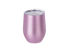 12oz Wine Cup Glitter Pink