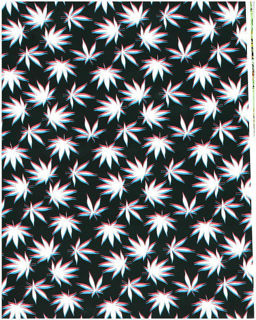Picture of ThermoFlex FASHION Pattern - Fuzzy Marijuana