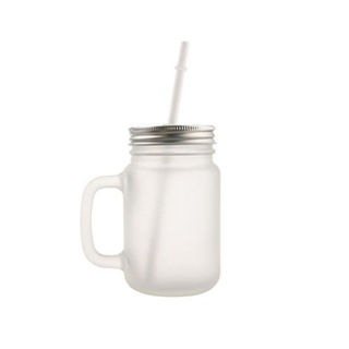Picture of 12oz Frosted Mason Jar