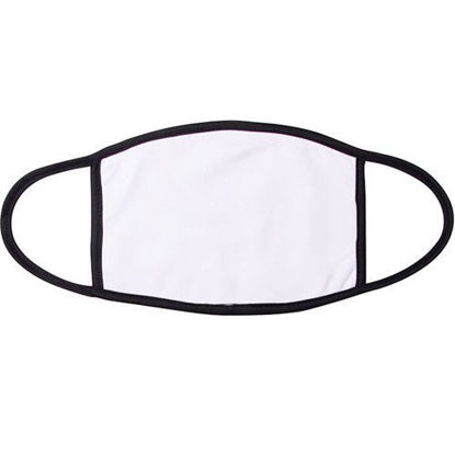 Picture of Polyester Mask with Black Edge / Elastic Ear - Large