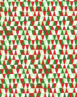 Picture of ThermoFlex FASHION Pattern - Christmas Tree