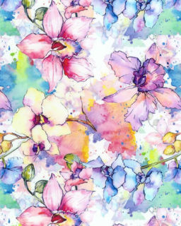 Picture of ThermoFlex FASHION Pattern PSV - Pastel Flowers
