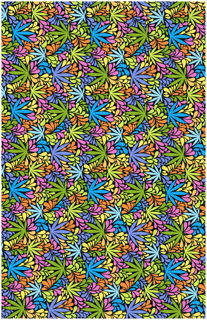 Picture of ThermoFlex FASHION Pattern PSV - Coloured Marijuana