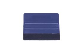 4"Blue Squeegee with Felt Edge 4"Blue Squeegee with Felt Edge