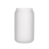 Frosted Beer Can Glass 13oz