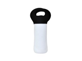 Neoprene Wine Bottle Insulator (Black Handle)