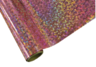 Picture of Hot Stamping Foil Hearts Pink