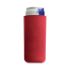 Neoprene Slim Koozie-Red