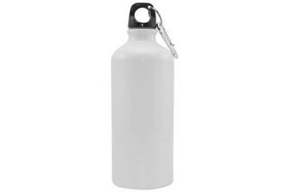 600ml Aluminum Water Bottle White