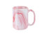 Pink 15oz Marble Textured Mug