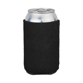 Neoprene Can Koozie Black
