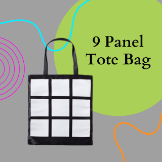 9 Panel Tote Bag