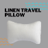 Linen Travel Pillow