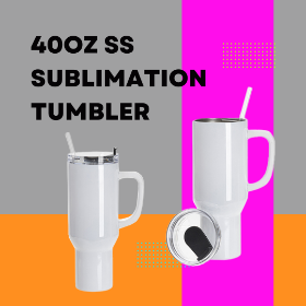 20 Count 40oz Sublimation Tumbler with Handle