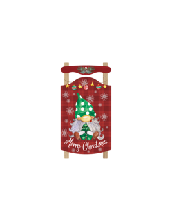 Decorated Sled 
