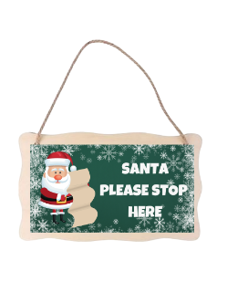 Lacy Christmas Sign