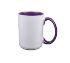 15oz Purple Two-Tone Sublimation Mug