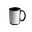 Show details for 15oz Black Mug with Patch   Picture of 15oz Black Mug with Patch