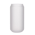 Frosted Beer Can Glass 18oz