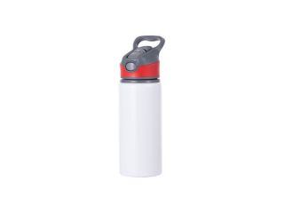 22oz Aluminum Water Bottle-Red Top
