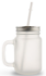 12oz Frosted Mason Jar