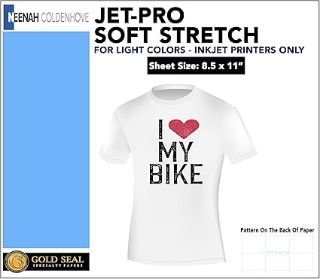 Neenah Jet PRO Soft Stretch (SS) Heat Transfer Inkjet Paper