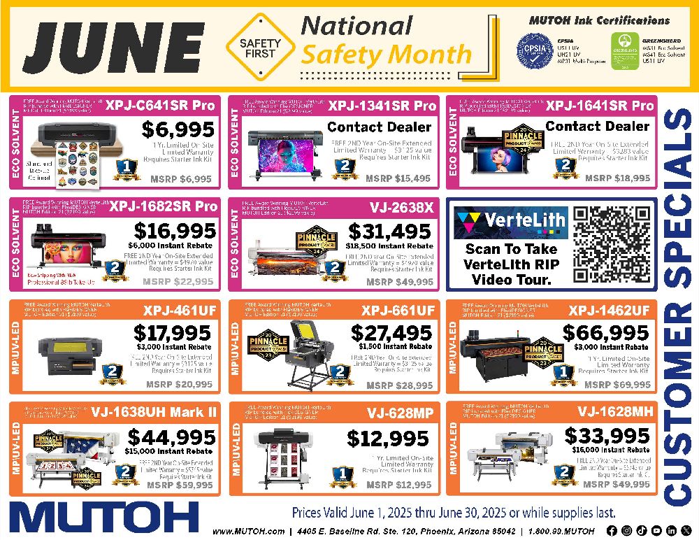 Current Mutoh Specials