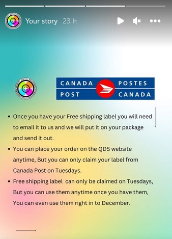 Canada Post FREE Shipping Twosday