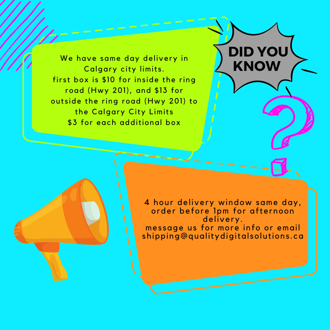 Same Day Delivery Details