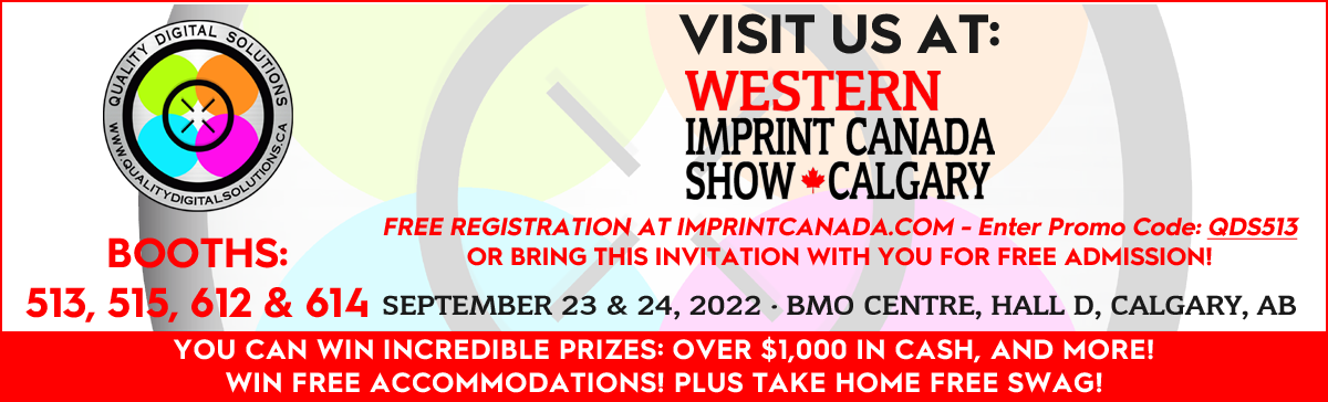 Western Imprint Canada invitation